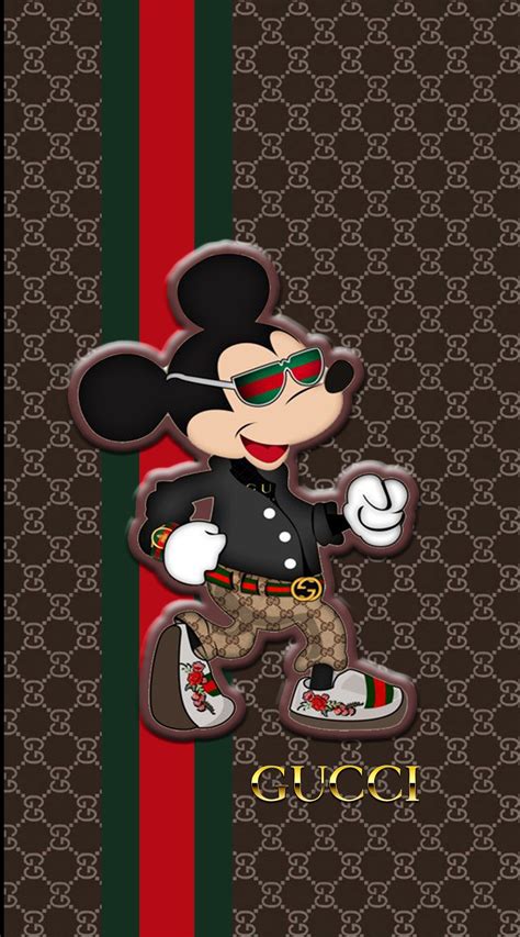 gucci mikey|mickey mouse wearing gucci.